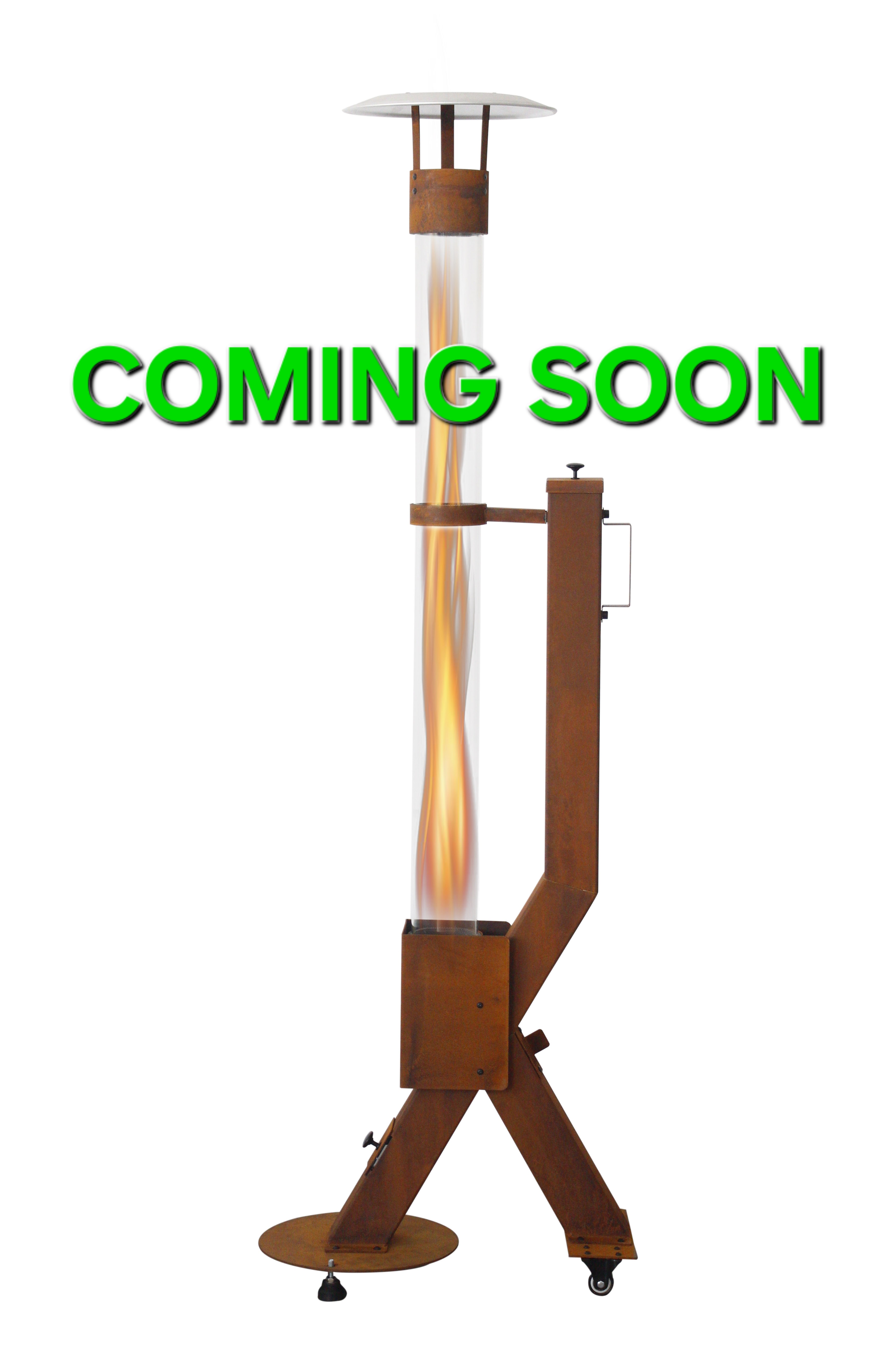 CORTEN STEEL - ROCKET HEATER BPH-R100-TC
